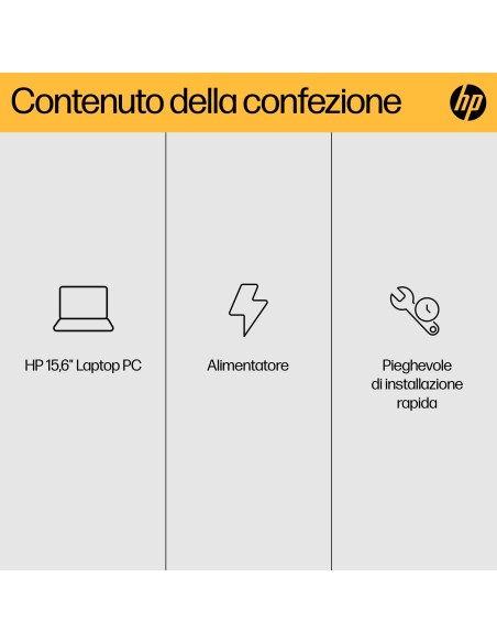 HP 15-FC0080NL NOTEBOOK RYZEN7 5825U 16GB/512GB/15,6" FHD