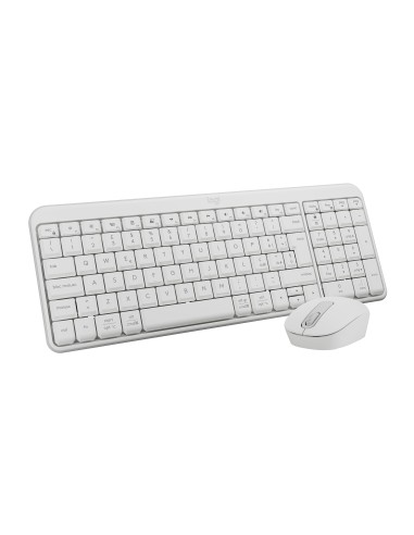 LOGITECH MK250 COMBO BIANCO TASTIERA E MOUSE WIRELESS BLUETOOTH