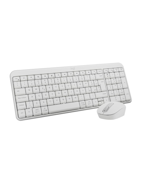 LOGITECH MK250 COMBO BIANCO TASTIERA E MOUSE WIRELESS BLUETOOTH