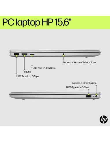 HP 15-FD0034NL NOTEBOOK N100       RAM 4GB/128GB/15,6"