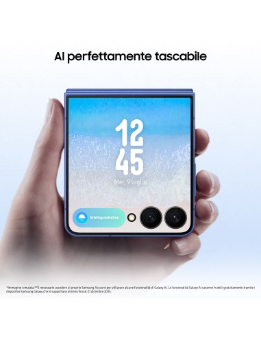 SAMSUNG ZFLIP7 5G JET BLAC.12/256GBSM-F766BZKGEUE