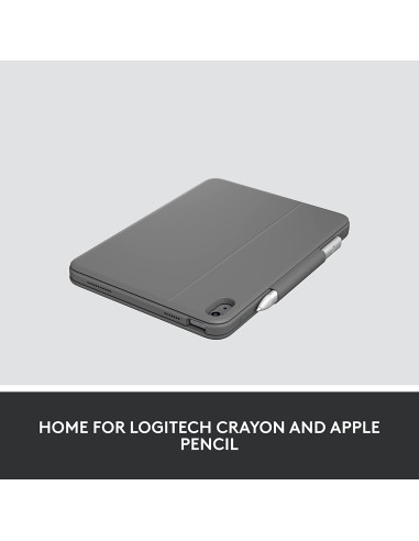 LOGITECH RUGGED FOLIO IPAD 10G/11G CUSTODIA CON TASTIERA BLUETOOTH
