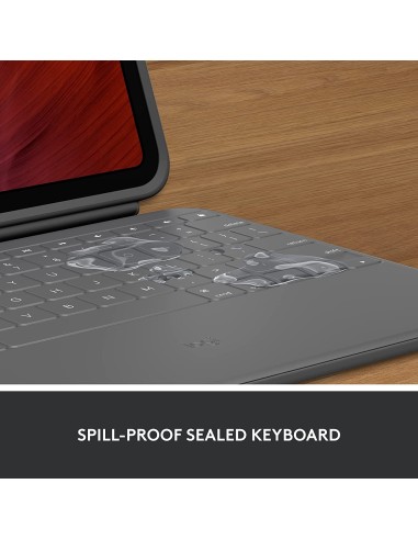 LOGITECH RUGGED FOLIO IPAD 10G/11G CUSTODIA CON TASTIERA BLUETOOTH