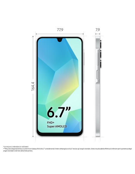 SAMSUNG A16 GREY 4+128GB