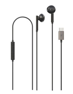 TECHLIFE TLWDEARPHONESBK NERO AURICOLARI USB-C MICROFONO CAVO 1,2M 2
