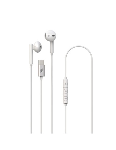 TECHLIFE TLWDEARPHONESWH BIANCO AURRICOLARI USB-C MICROFONO CAVO 1,2M