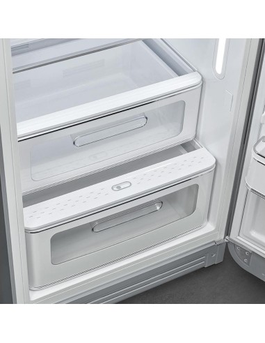 SMEG FAB28RSV6 FRIGO M.P. C ANNI 50 270LT SILVER CERNIERE DX
