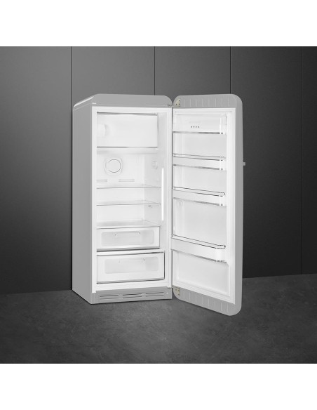 SMEG FAB28RSV6 FRIGO M.P. C ANNI 50 270LT SILVER CERNIERE DX
