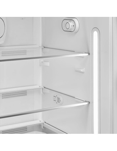 SMEG FAB28RSV6 FRIGO M.P. C ANNI 50 270LT SILVER CERNIERE DX