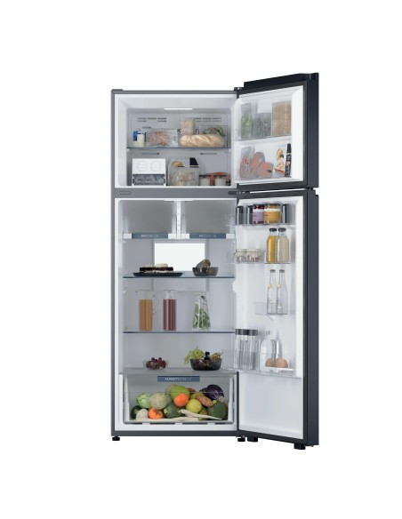 HAIER HPR5718DNMB FRIGO D.P. D 70CM442LT BRUSHED BLACK H185 L70 P70