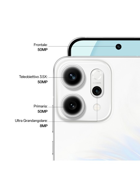 OPPO RENO 14 5G OPAL WHITE 12/512GB 6,59" AMOLED 120HZ