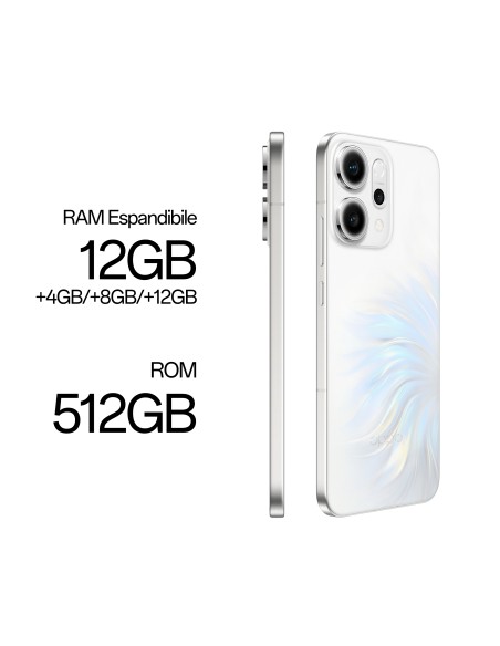 OPPO RENO 14 5G OPAL WHITE 12/512GB 6,59" AMOLED 120HZ