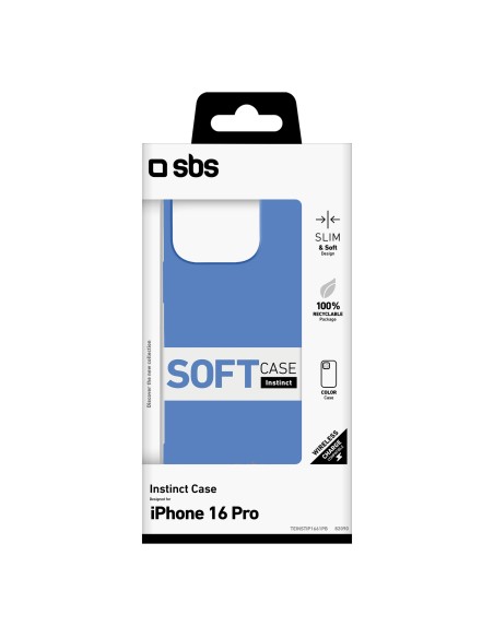 SBS TEINSTIP1661PB IPHONE 16 PRO COVER INSTINCT BLU