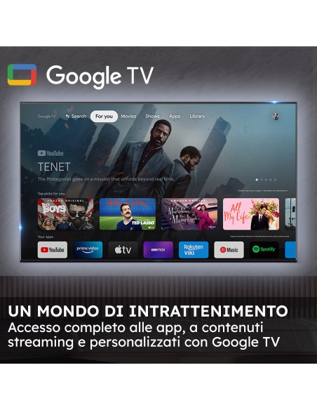 HAIER H43Q80FUX TVC 43" 4K QLED    GOOGLE 120HZ