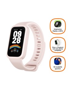 XIAOMI SMART BAND 9 ACTIVE PINK