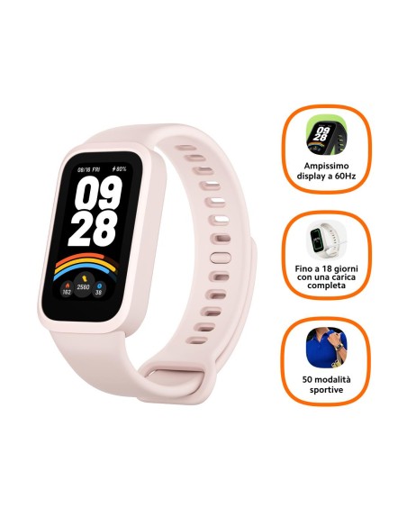 XIAOMI SMART BAND 9 ACTIVE PINK