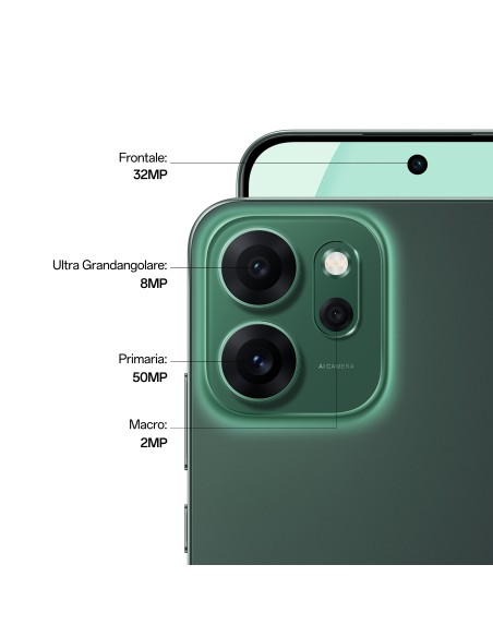 OPPO RENO 14FS 5G LUMINOUS GREEN   12/512GB 6,57" AMOLED 120HZ