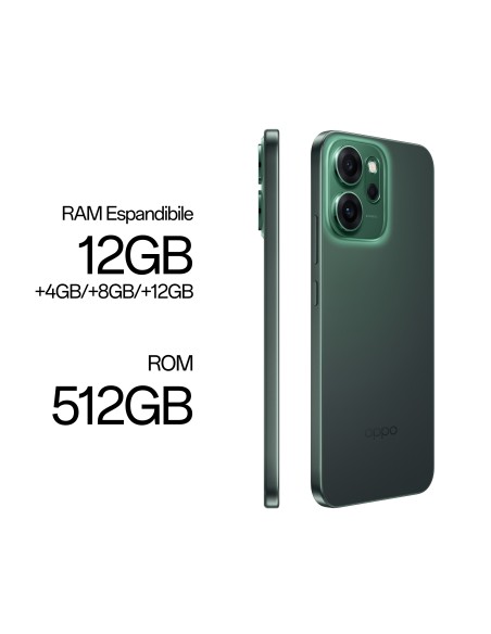 OPPO RENO 14FS 5G LUMINOUS GREEN   12/512GB 6,57" AMOLED 120HZ