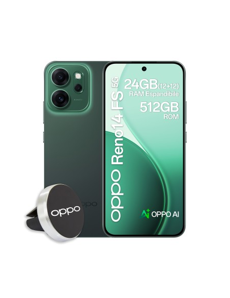 OPPO RENO 14FS 5G LUMINOUS GREEN   12/512GB 6,57" AMOLED 120HZ