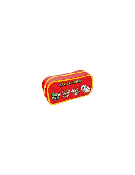 PYRAMID SUPER MARIO (CORE CHARACTER CIRCLES) RECTANGLE PENCIL CASE