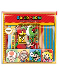 PYRAMID SUPER MARIO (CORE COLOUR BLOCK) BUMPER STATIONERY SET