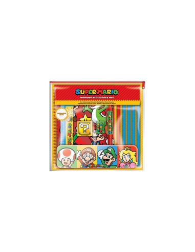 PYRAMID SUPER MARIO (CORE COLOUR BLOCK) BUMPER STATIONERY SET