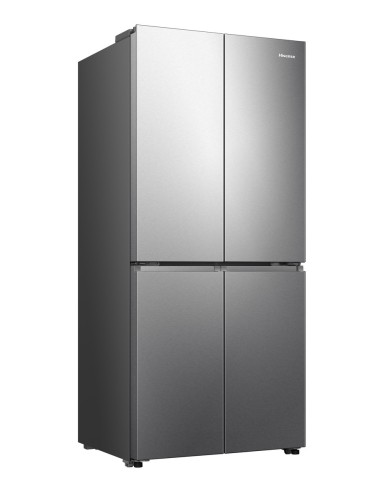 FRIGORIFERI 4 PORTE: vendita online HISENSE RQ5P470SEIE FRIGO 4PORTE E NF 391LT INOX INVER. H178,5 L79,4 in offerta