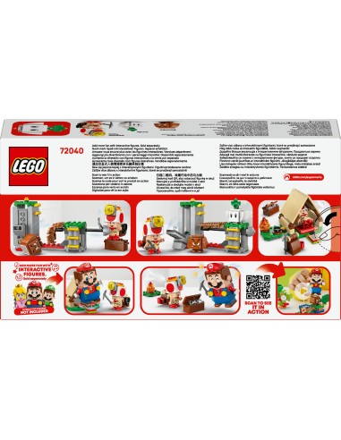 LEGO SUPER MARIO IN CAMPEGGIO CON CAPITAN TOAD