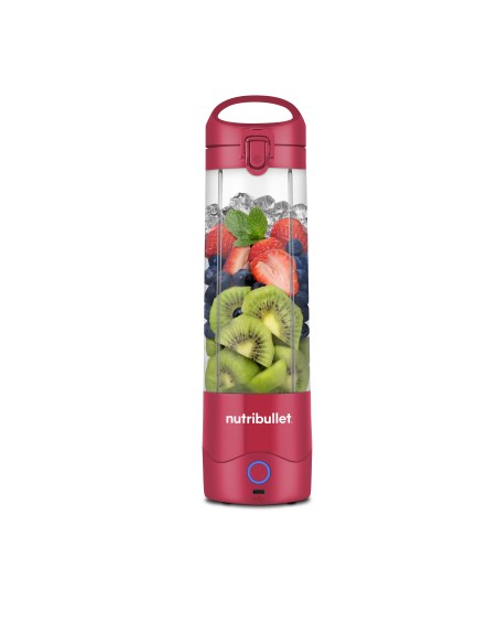 NUTRIBULLET NBP003MA FRULLATORE PORTATILE S/FILI RIC. CON USB MAGENTA