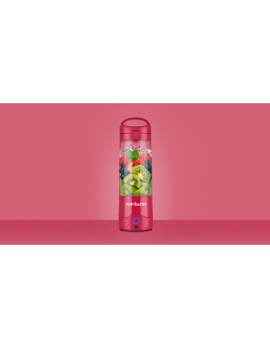 NUTRIBULLET NBP003MA FRULLATORE PORTATILE S/FILI RIC. CON USB MAGENTA