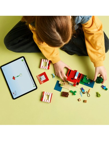 LEGO MINECRAFT CASA NELLA GIUNGLA ESPLOSIVA
