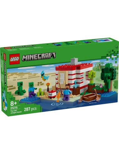 LEGO MINECRAFT CASA NELLA GIUNGLA ESPLOSIVA