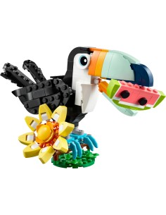LEGO CREATOR ANIMALI SELVATICI: TUCANO TROPICALE 2