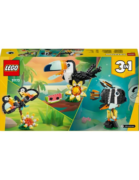 LEGO CREATOR ANIMALI SELVATICI: TUCANO TROPICALE