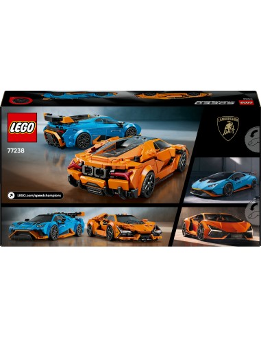 LEGO SPEED CHAMPIONS LAMBORGHINI REVUELTO E HURACÁN STO