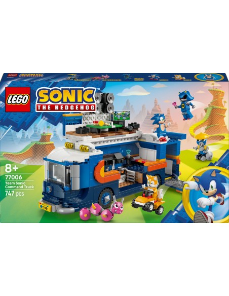 LEGO SONIC CAMION DI COMANDO TEAM SONIC