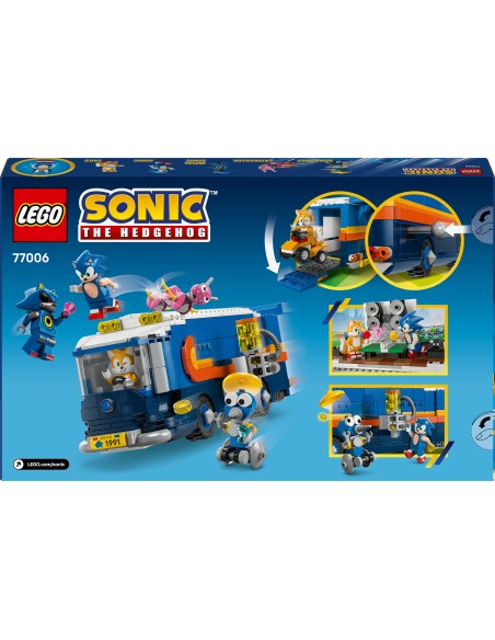 LEGO SONIC CAMION DI COMANDO TEAM SONIC