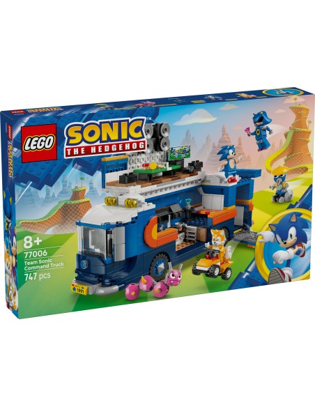 LEGO SONIC CAMION DI COMANDO TEAM SONIC