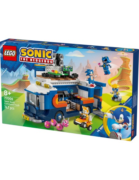 LEGO SONIC CAMION DI COMANDO TEAM SONIC