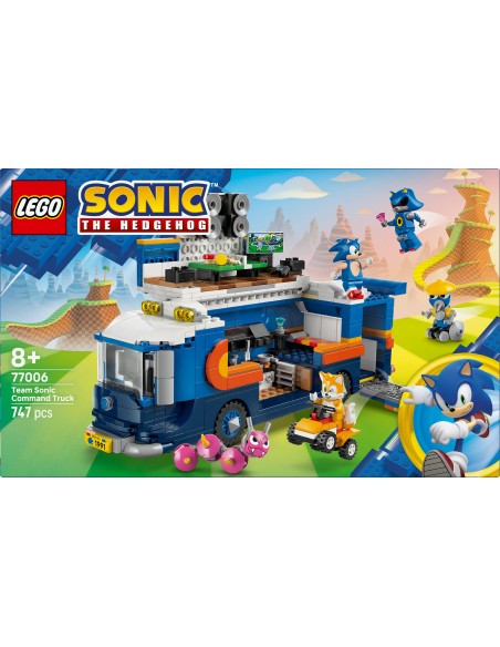LEGO SONIC CAMION DI COMANDO TEAM SONIC