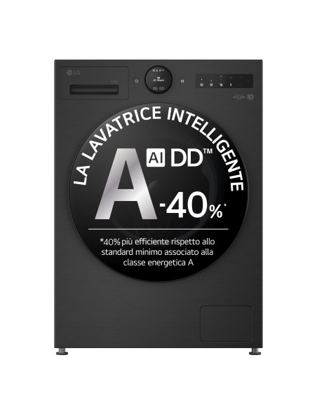 LG F4X7013TBB LVB A-40% 13KG 1400G INVERTER AIDD TW WIFI VAPORE NERA