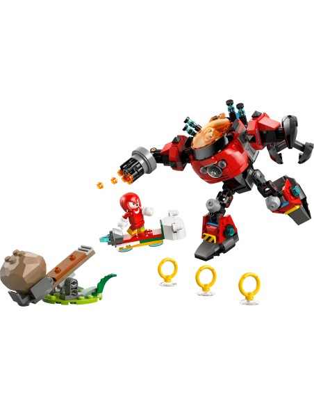 LEGO SONIC KNUCKLES VS. IL MECH EGG CRUSHER DEL DR. EGGMAN