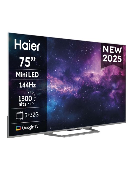 HAIER H75M90EUX TVC 75" 4K MINILED GOOGLE 144HZ