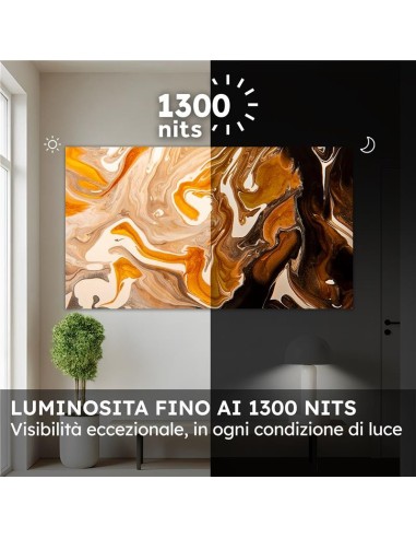 HAIER H75M90EUX TVC 75" 4K MINILED GOOGLE 144HZ