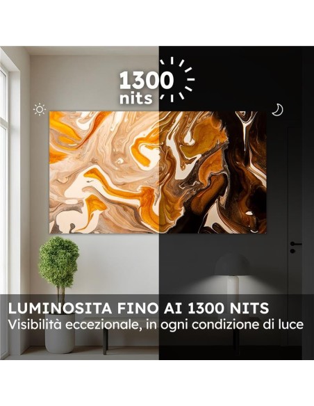 HAIER H75M90EUX TVC 75" 4K MINILED GOOGLE 144HZ