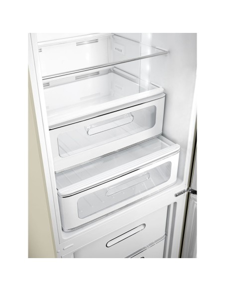 SMEG FAB32RCR6 COMB. C CREMA NF 331LT ANNI 50 60CM CERNIERE DX