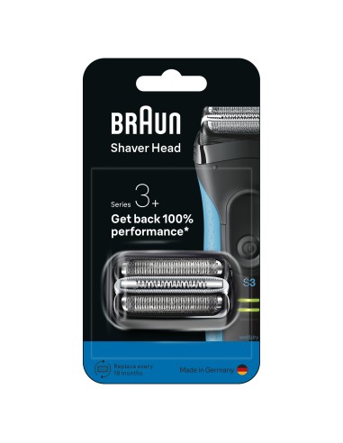 BRAUN 32B TESTINA RICAMBIO RASOIO  (SERIE 50/60) (1PEZZO)