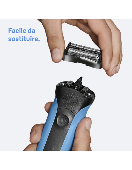 BRAUN 32B TESTINA RICAMBIO RASOIO  (SERIE 50/60) (1PEZZO)