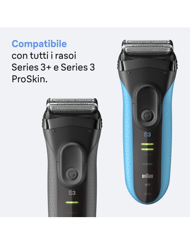 BRAUN 32B TESTINA RICAMBIO RASOIO  (SERIE 50/60) (1PEZZO)