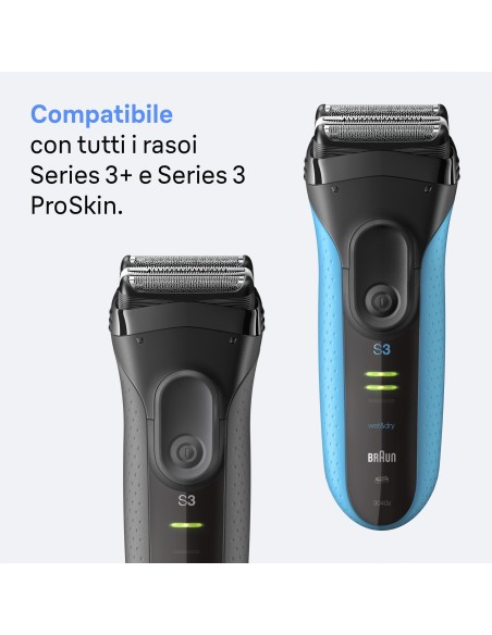 BRAUN 32B TESTINA RICAMBIO RASOIO  (SERIE 50/60) (1PEZZO)